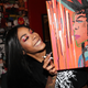 Recording artist Rico Nasty backstage at Knitting Factory Brooklyn on April 3, 2018, in New York City.